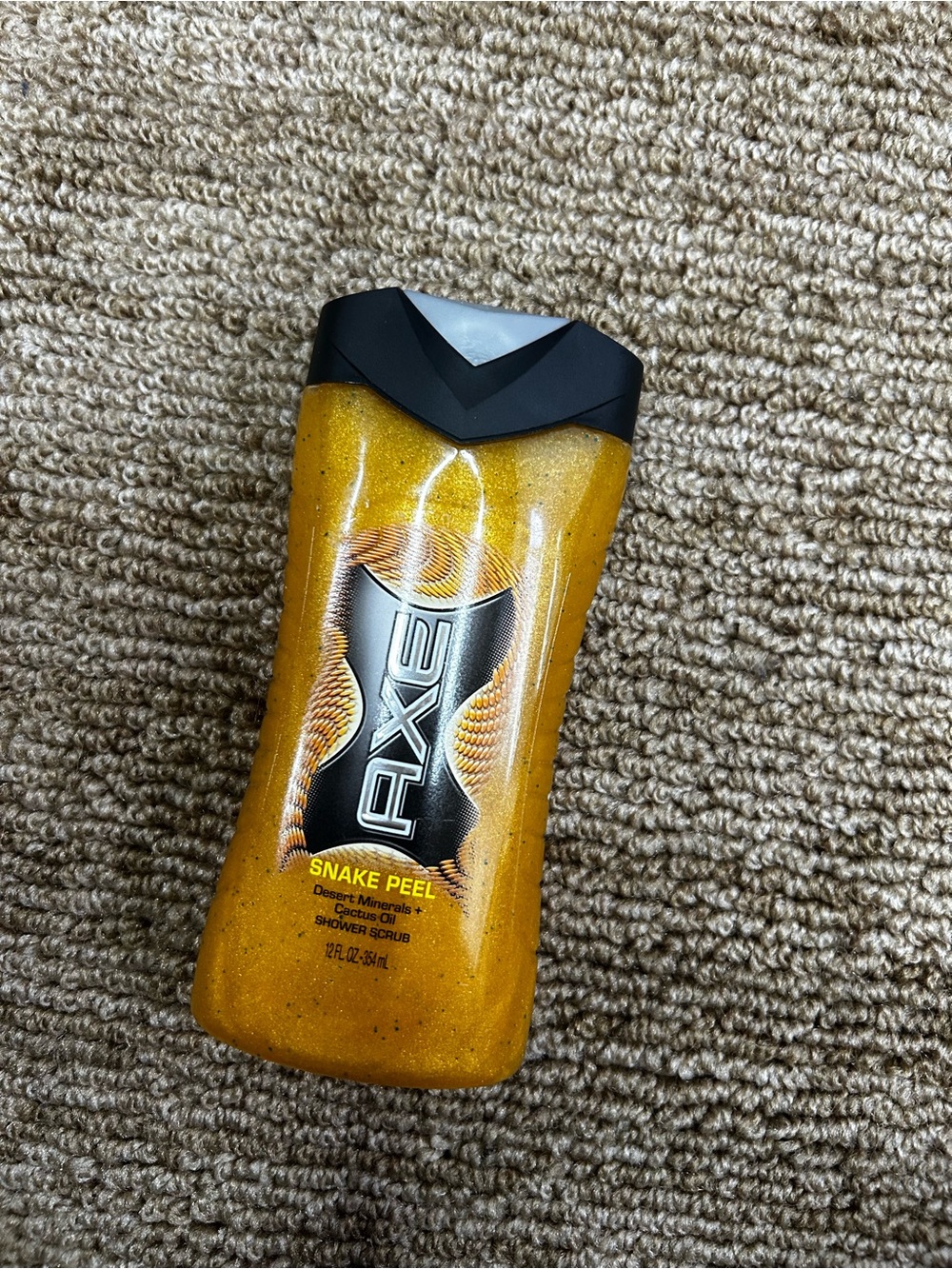 AXE Snake Peel Gold Body Wash & Shower Scrub for Men